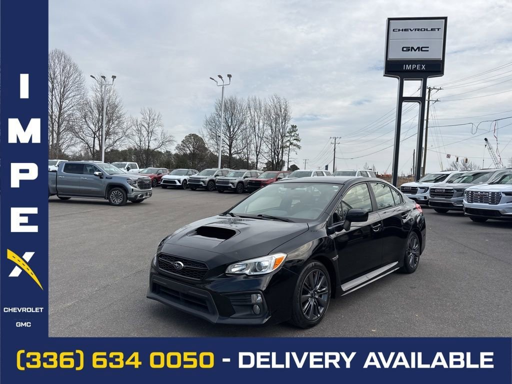 Black 2018 Subaru WRX Sedan Sedan All-Wheel Drive