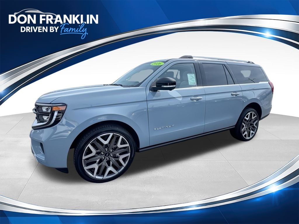 New 2026 Gray Ford Platinum image 1