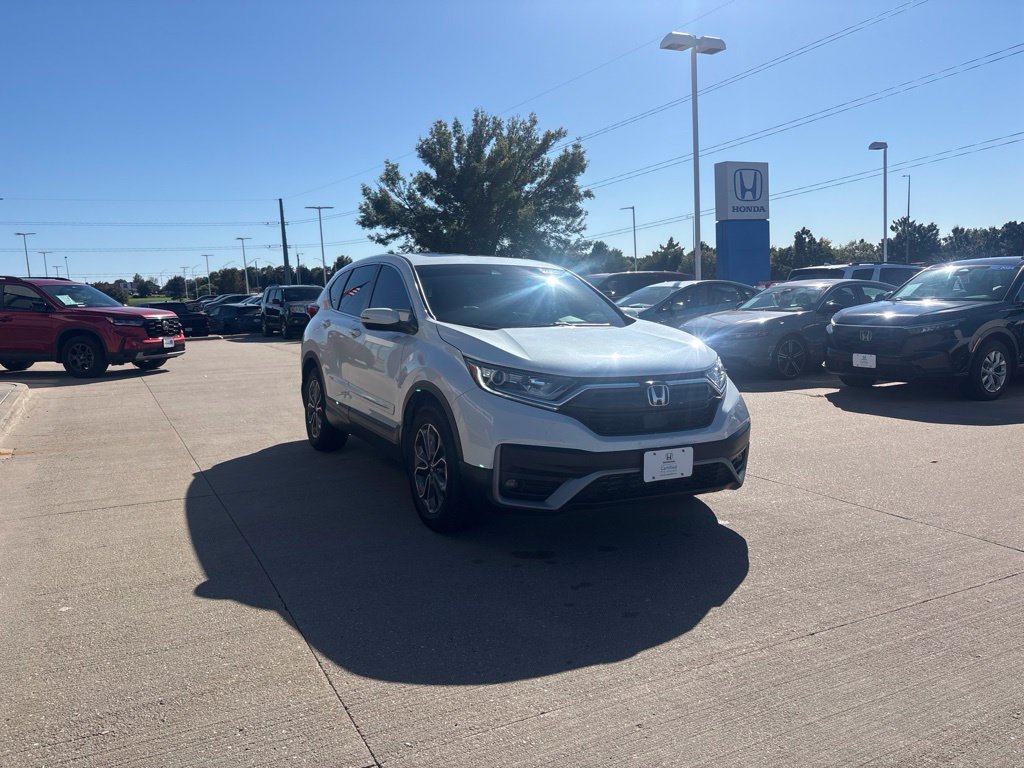 Certified Used 2022 White Honda EX-L FWD image 3