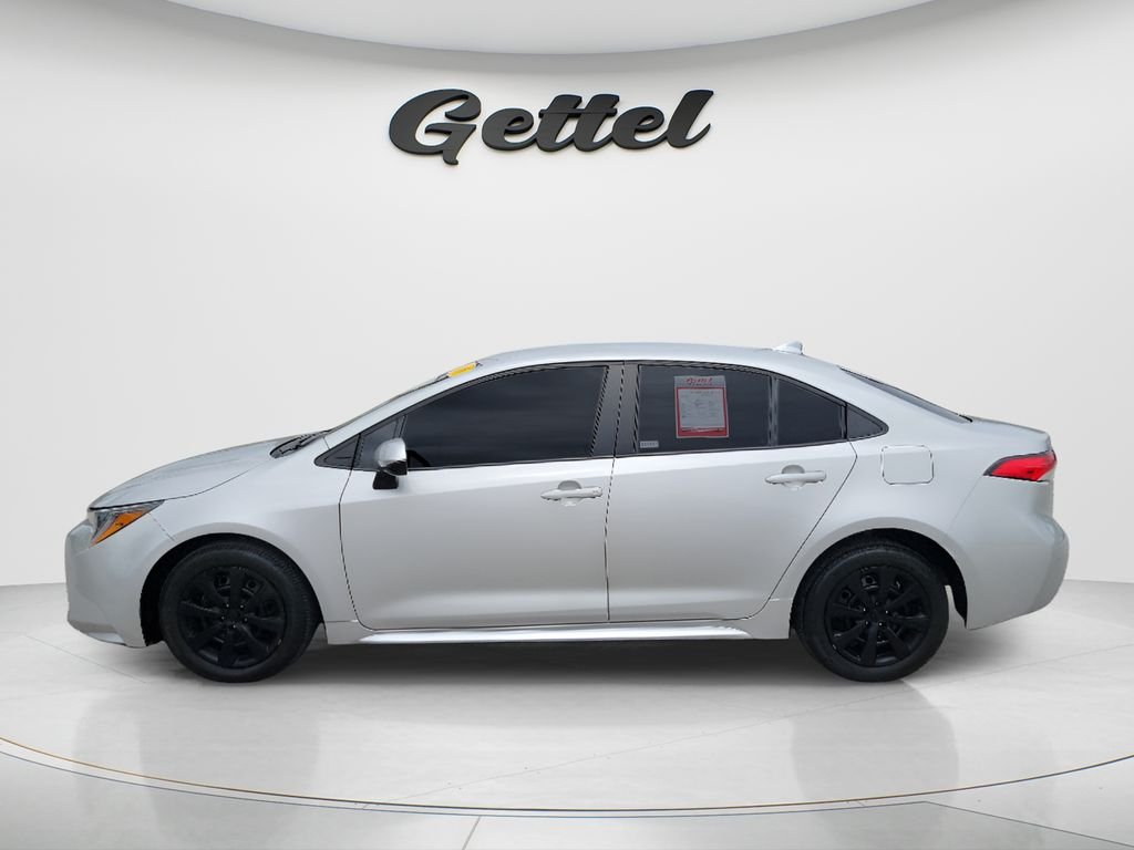 Certified Used 2025 Silver Toyota LE image 8