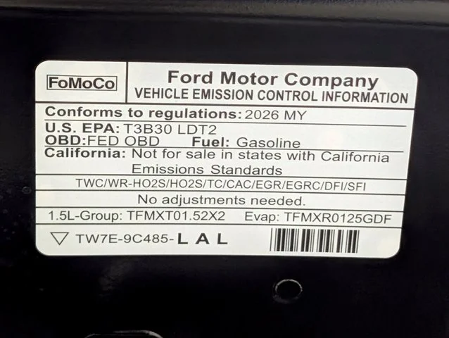 New 2026 Shadow Black Ford Big Bend® image 48