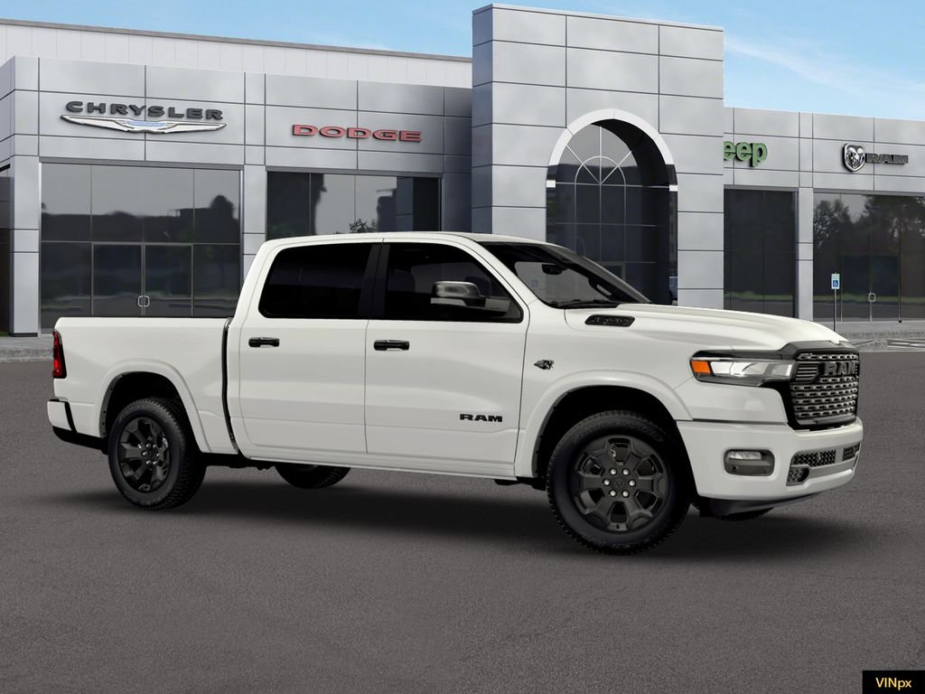 New 2026 Bright White Clear-Coat Exterior Paint RAM Big Horn/Lone Star image 10