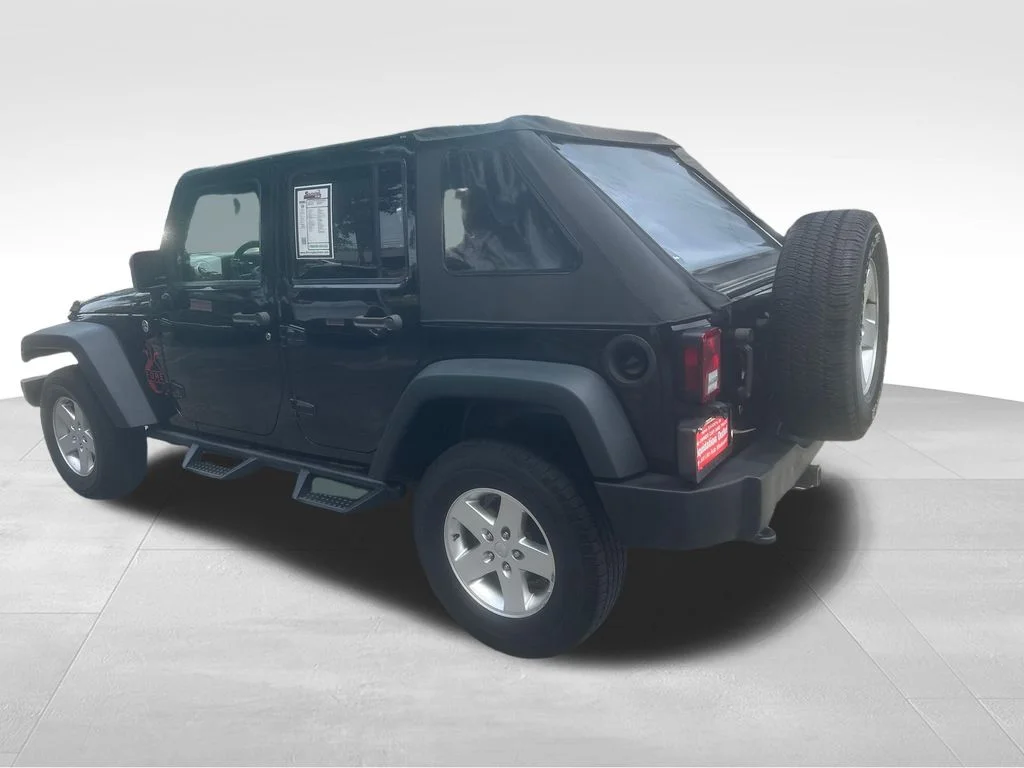 Used 2014 Black Jeep Unlimited Rubicon image 16