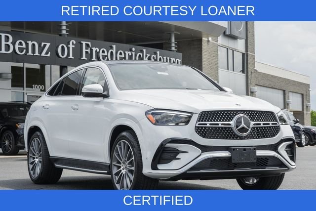 Certified Used 2026 White Mercedes-Benz GLE 450 Coupe image 1