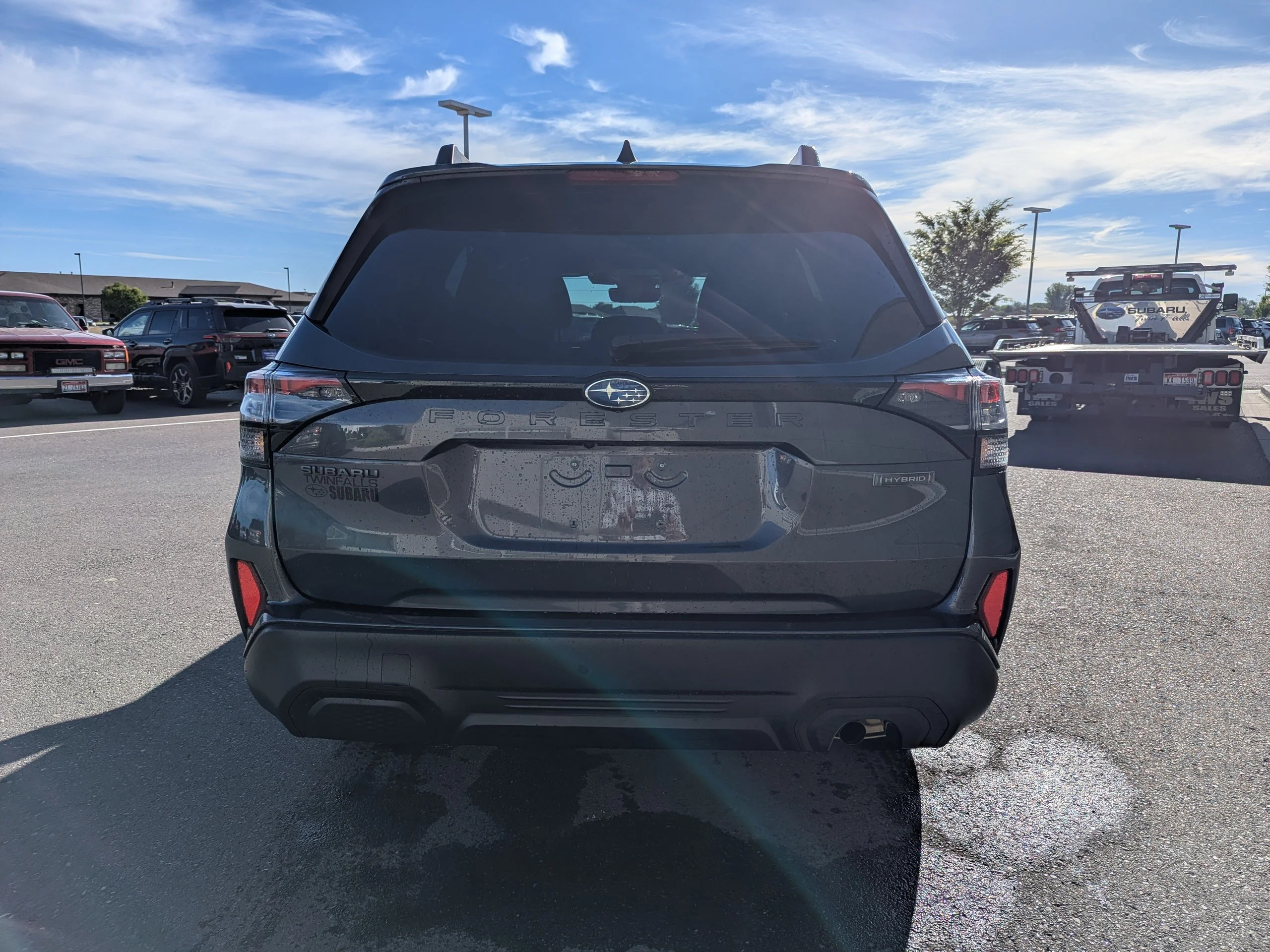 Used 2025 Magnetite Gray Metallic Subaru Premium Hybrid image 6