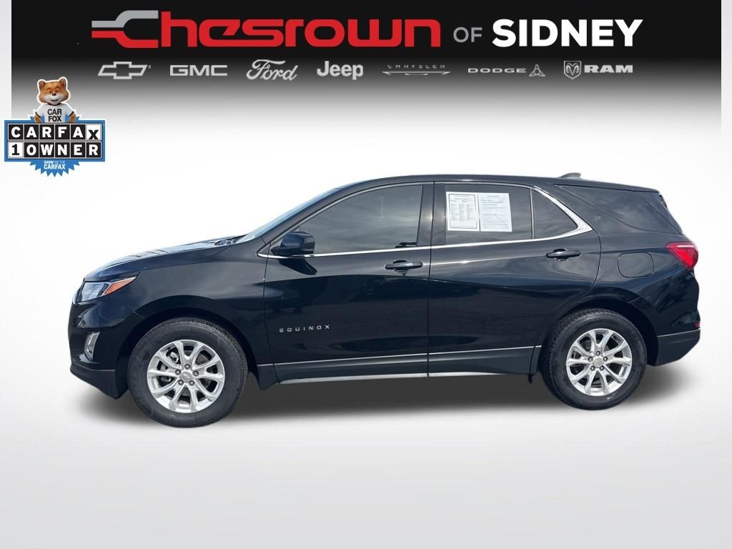 Used 2020 Chevrolet Equinox LT with VIN 2GNAXKEV5L6100517 for sale in Sidney, OH