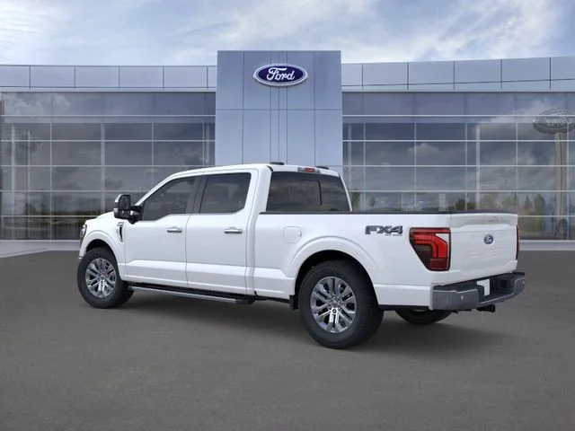 New 2026 Star White Metallic Tri-Coat Ford Lariat image 4