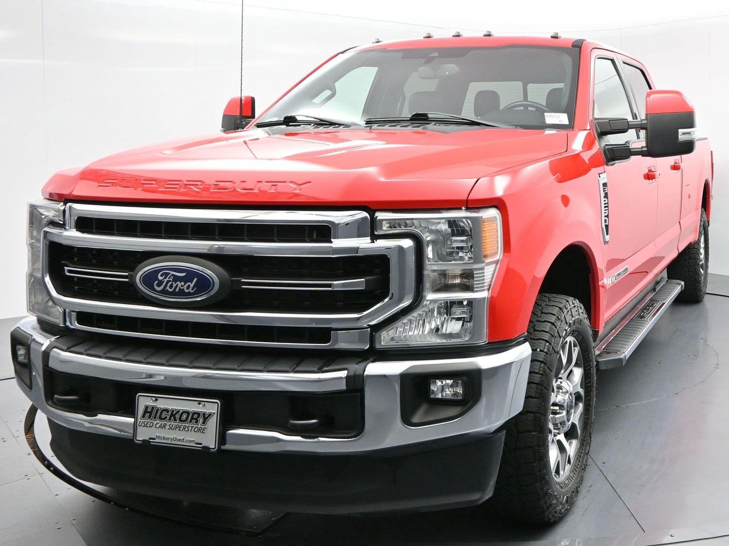 Used 2022 Race Red Ford Lariat image 3
