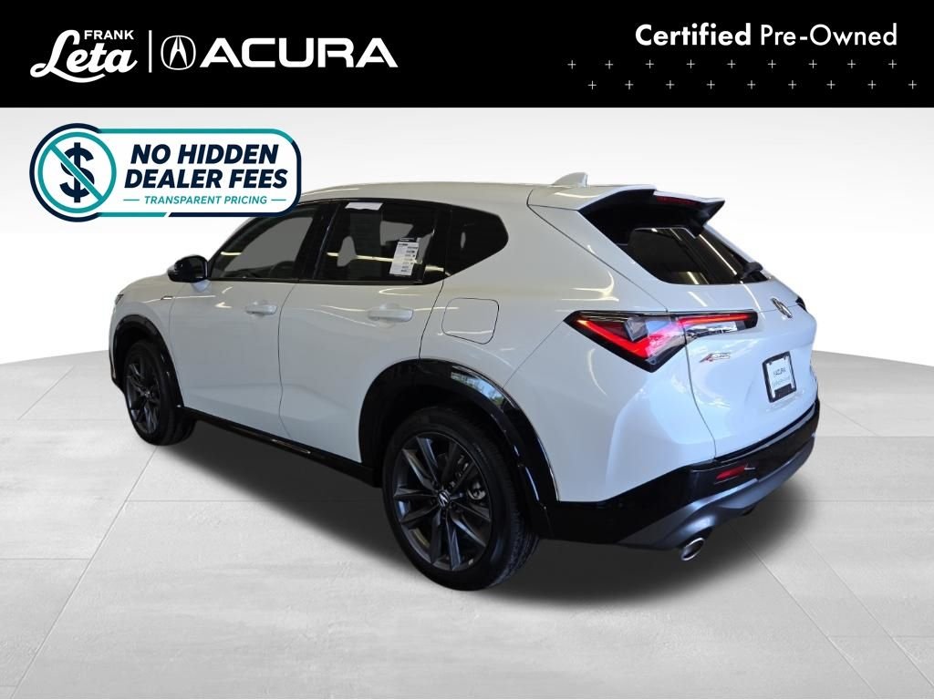 Certified Used 2025 Platinum White Pearl Acura  image 3