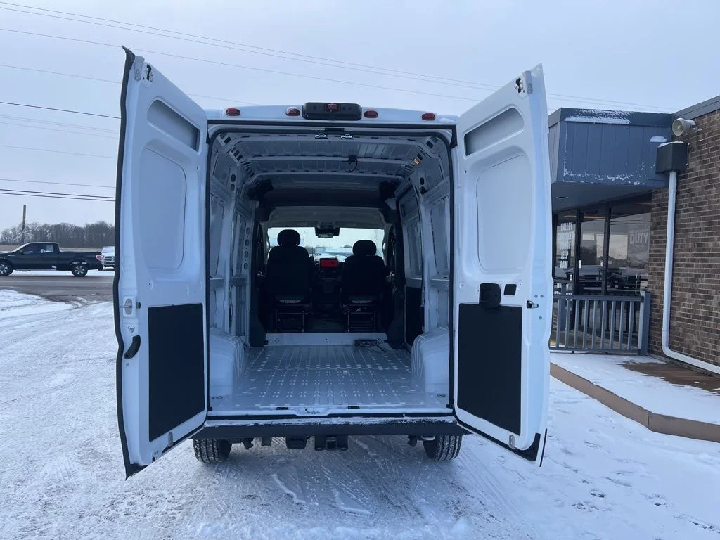 New 2025 Bright White Clearcoat RAM High Roof image 6