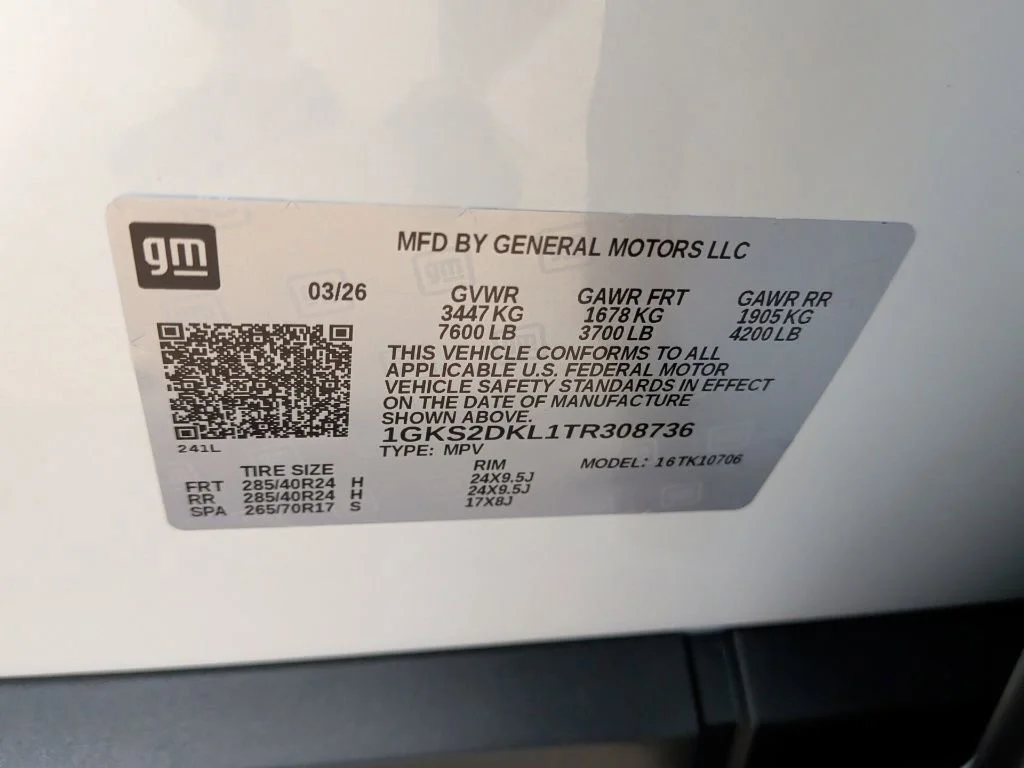 New 2026 Glacier White Tricoat GMC Denali image 54