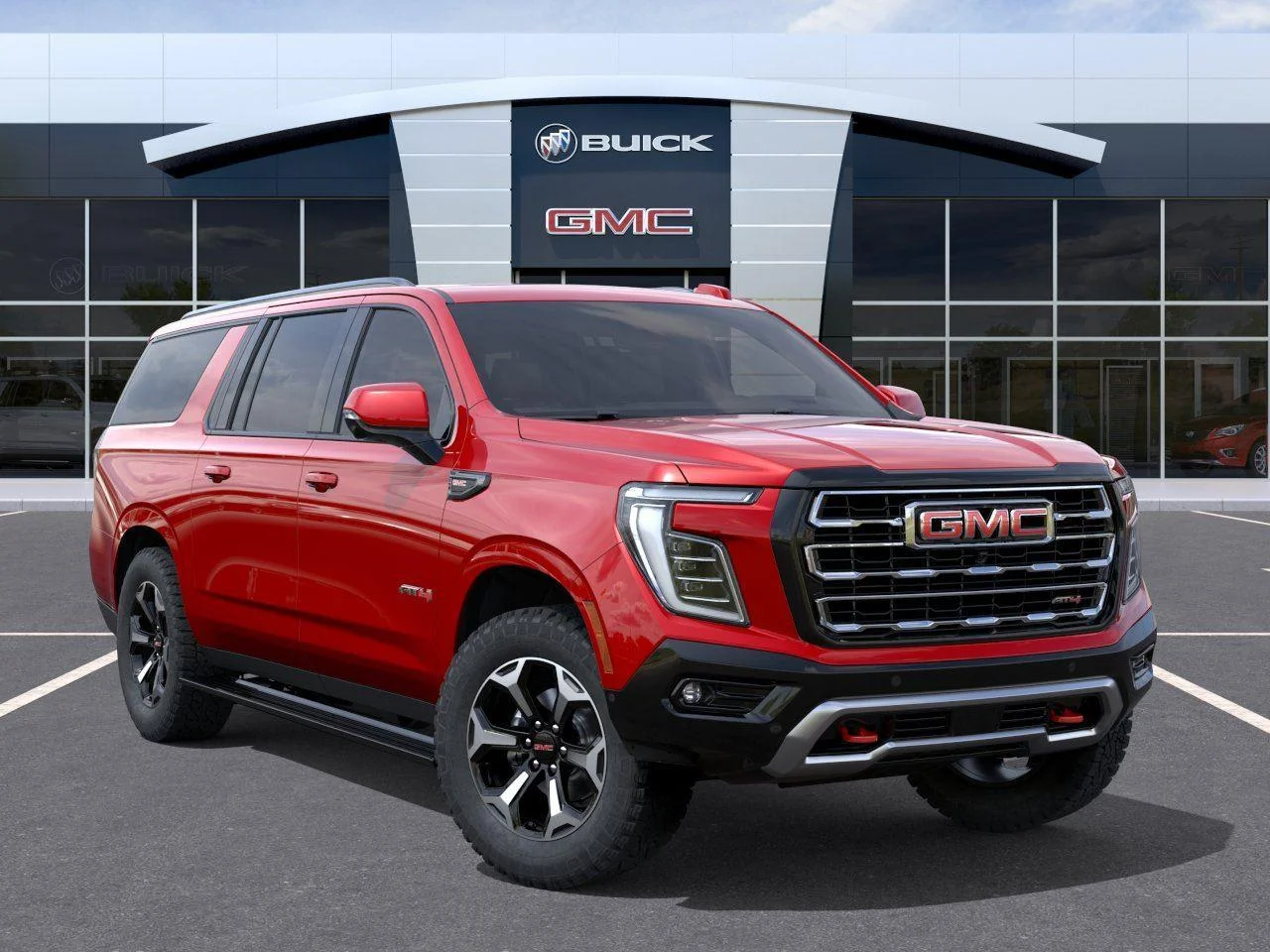 New 2026 Volcanic Red Tintcoat GMC AT4 image 7