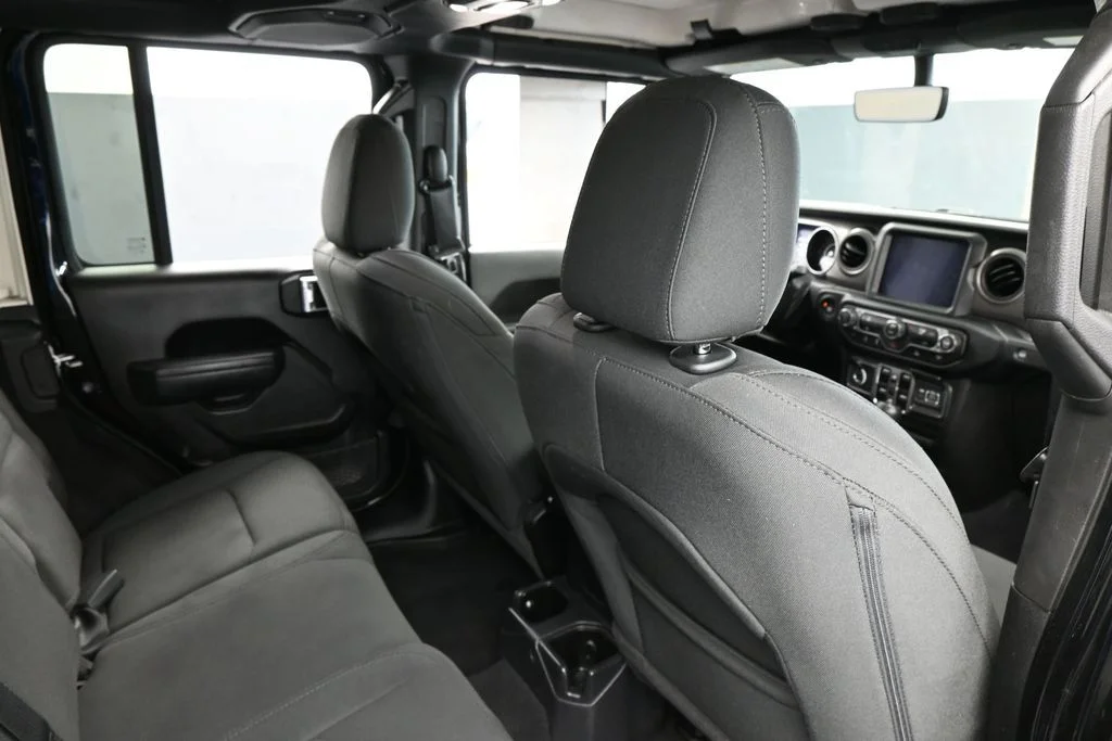 Used 2022 Black Clearcoat Jeep Unlimited Sport image 42