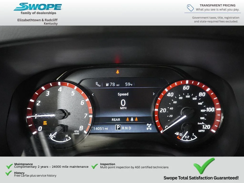 Used 2025 Boulder Gray Pearl Nissan PRO-4X image 18