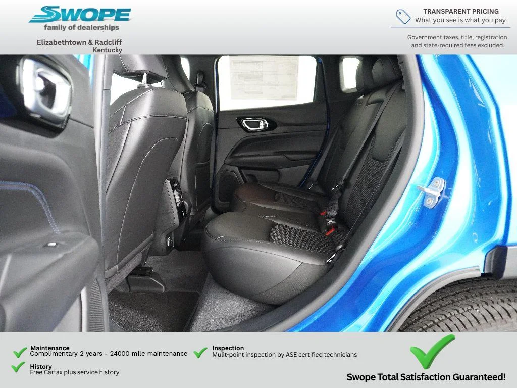New 2026 Hydro Blue Pearl-Coat Exterior Paint Jeep Latitude Altitude image 11