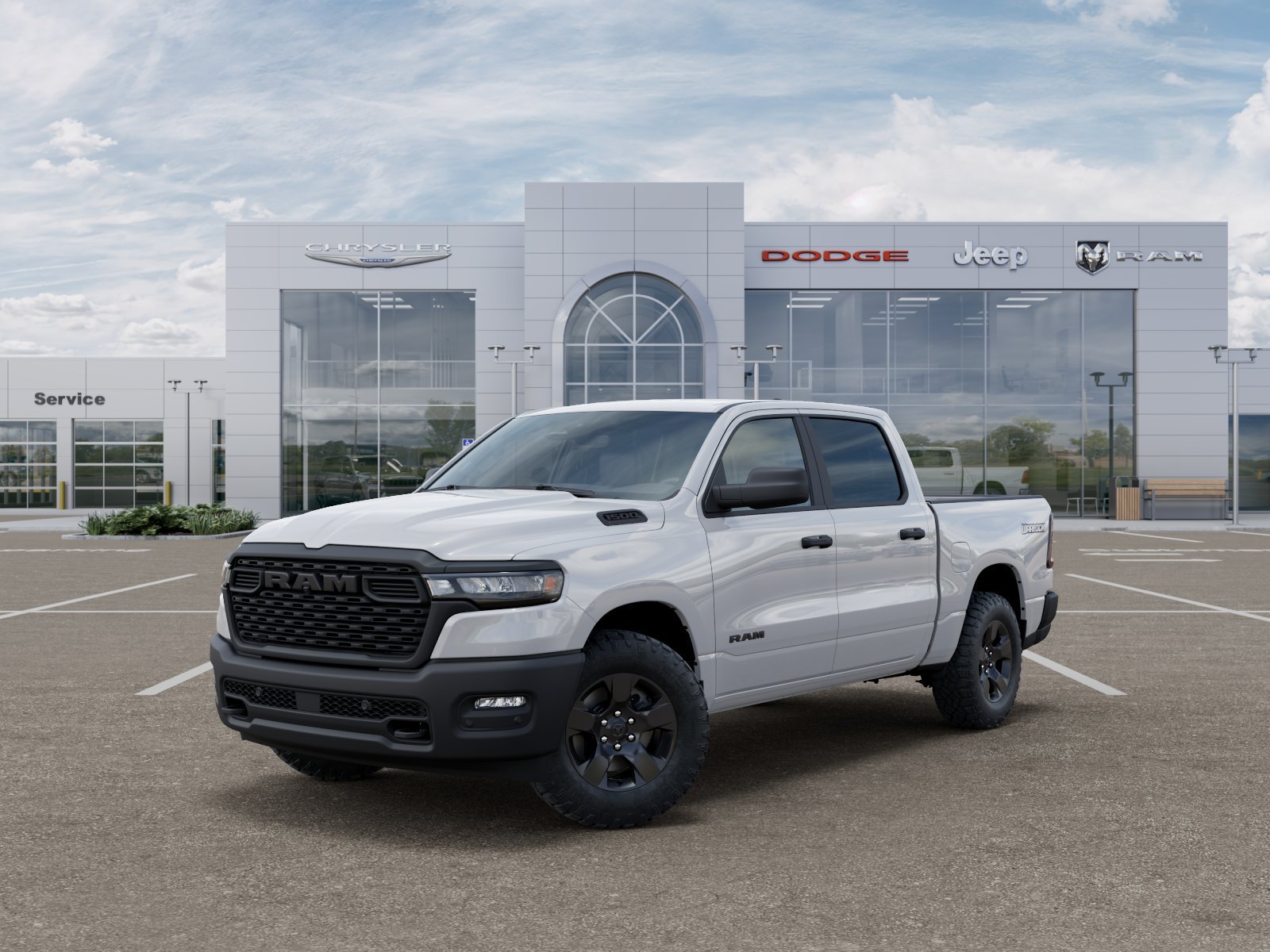 New 2026 Bright White Clear-Coat Exterior Paint RAM Warlock image 28