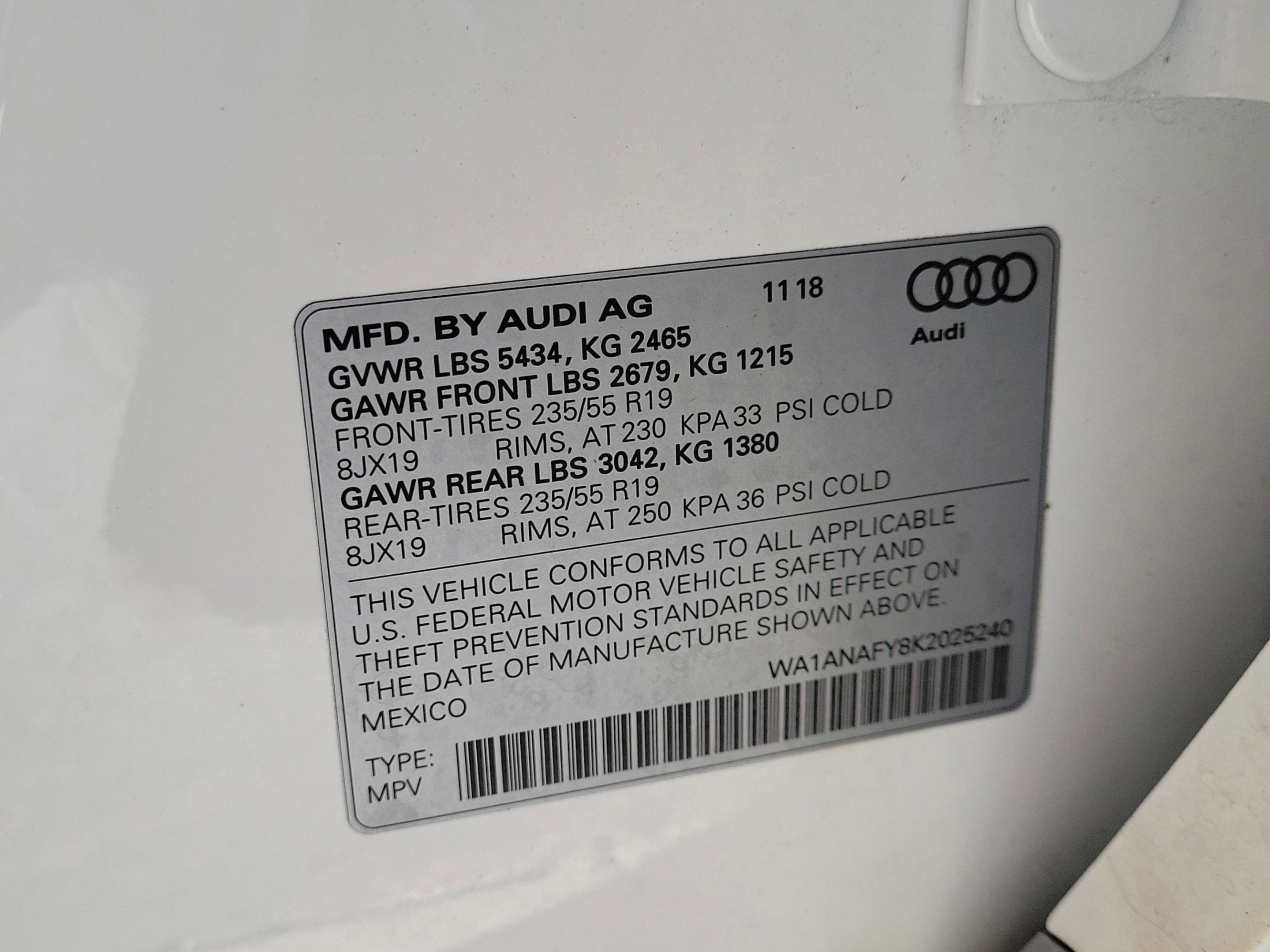Used 2019  Audi Premium image 31