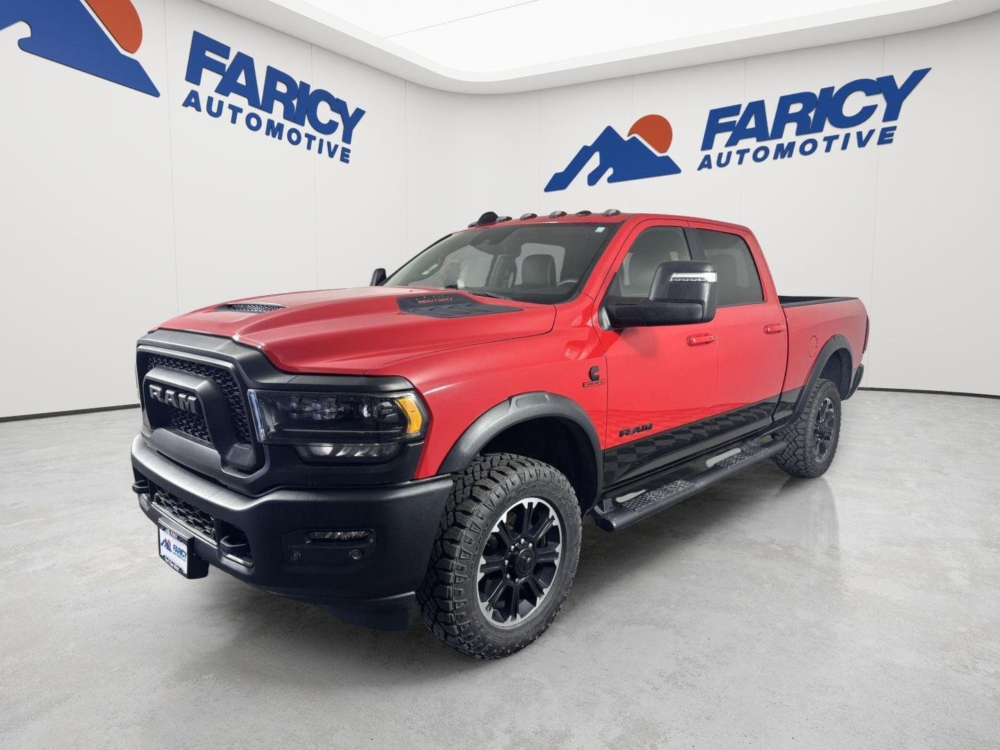 Used 2024 Flame Red Clearcoat Ram Rebel image 1
