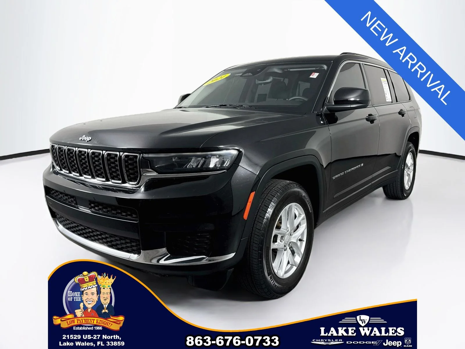 Certified Used 2021 Black Jeep Laredo image 3