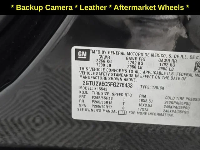 Used 2015 ONYX BLACK GMC SLT image 10