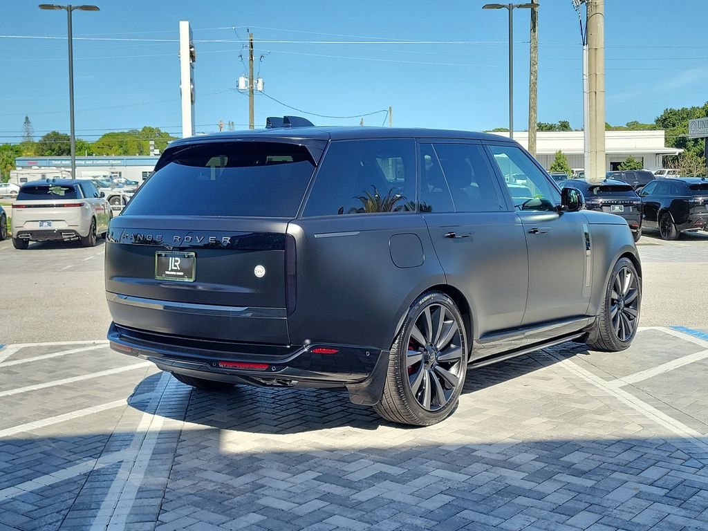 New 2026 Obsidian Black Satin Land Rover SV image 5