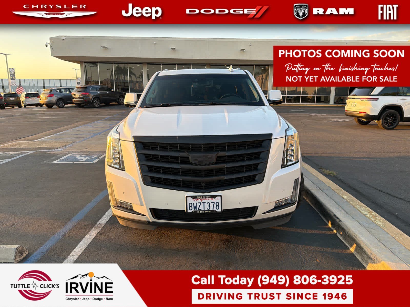 2018 Cadillac Escalade ESV