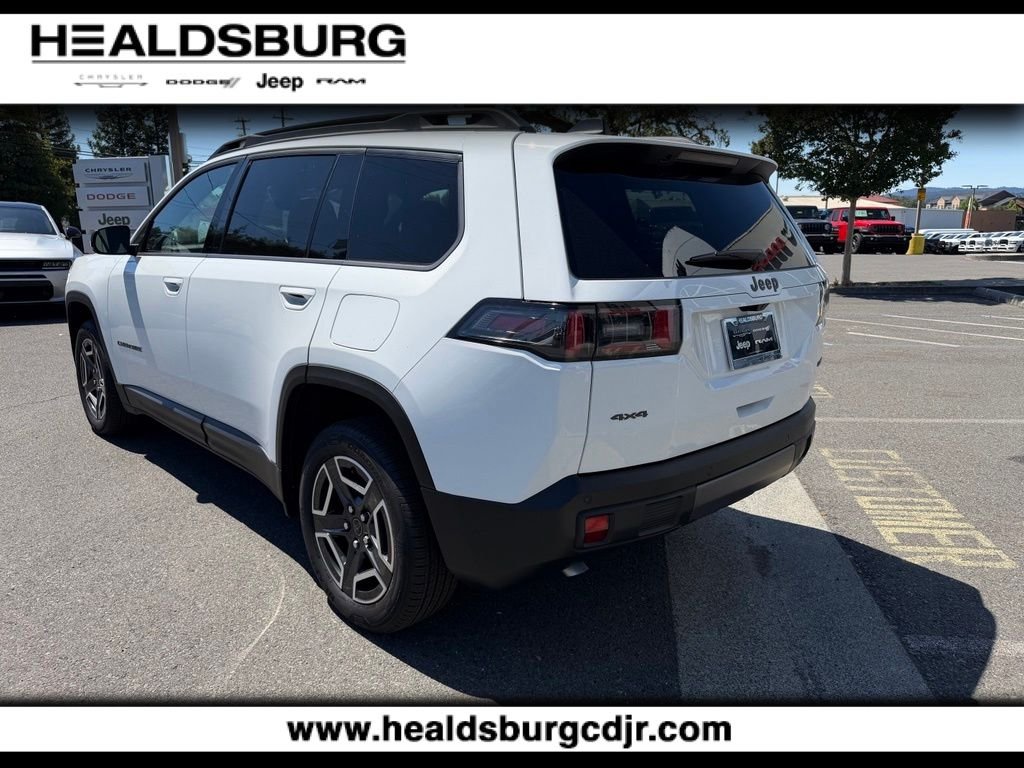 New 2026 Bright White Clear-Coat Exterior Paint Jeep Limited image 3