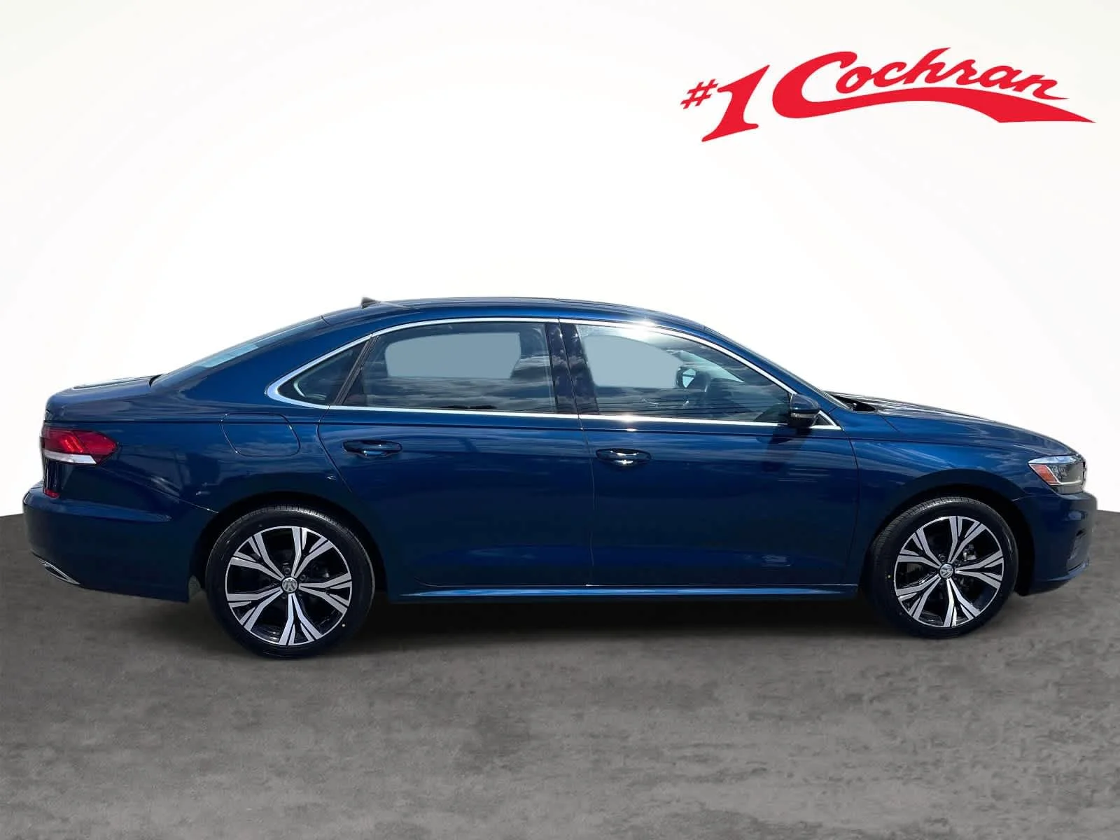 Used 2021 Tourmaline Blue Metallic Volkswagen 2.0T SE image 6