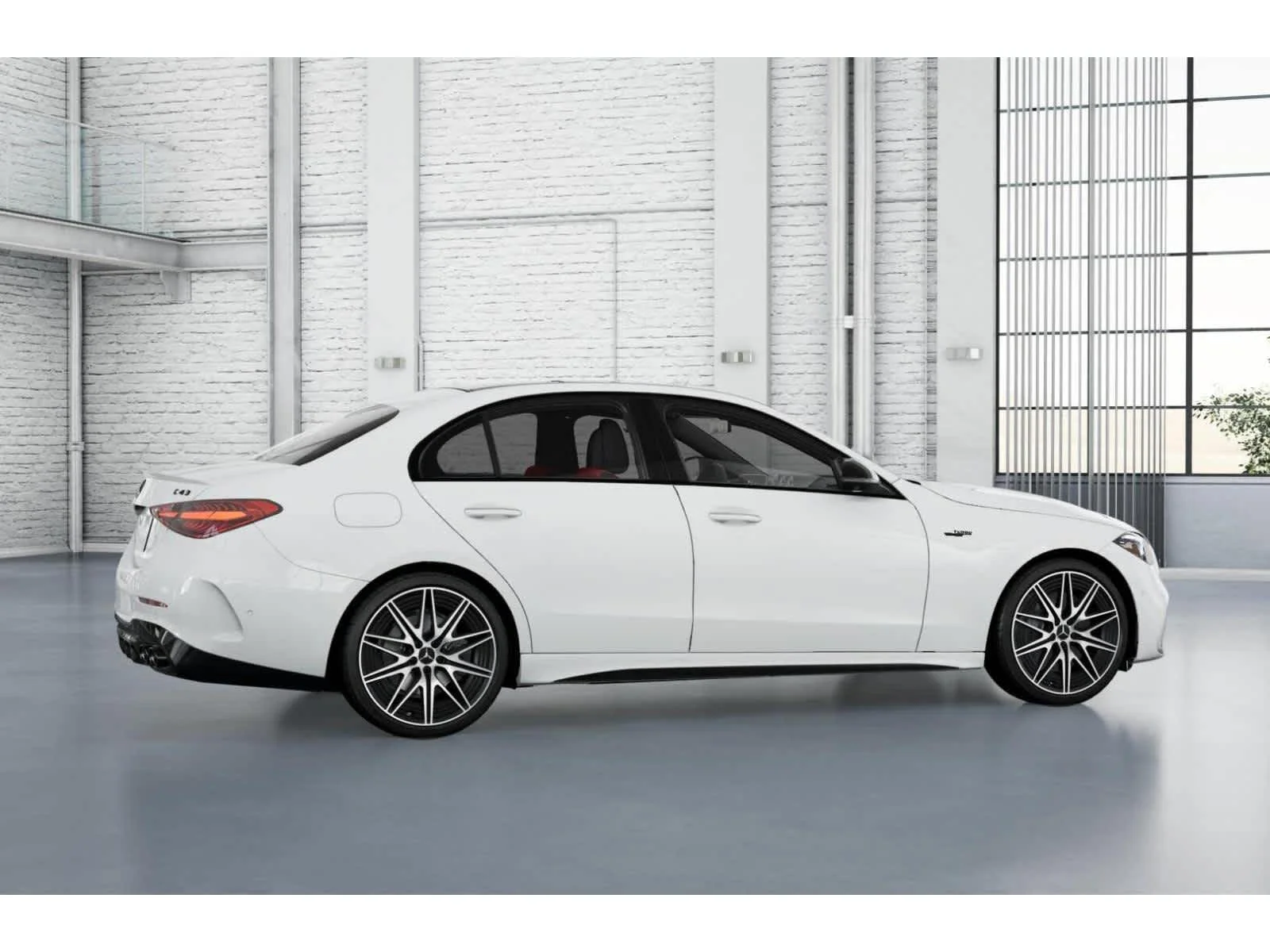 New 2026 Polar White Mercedes-Benz AMG® C 43 4MATIC Sedan image 16