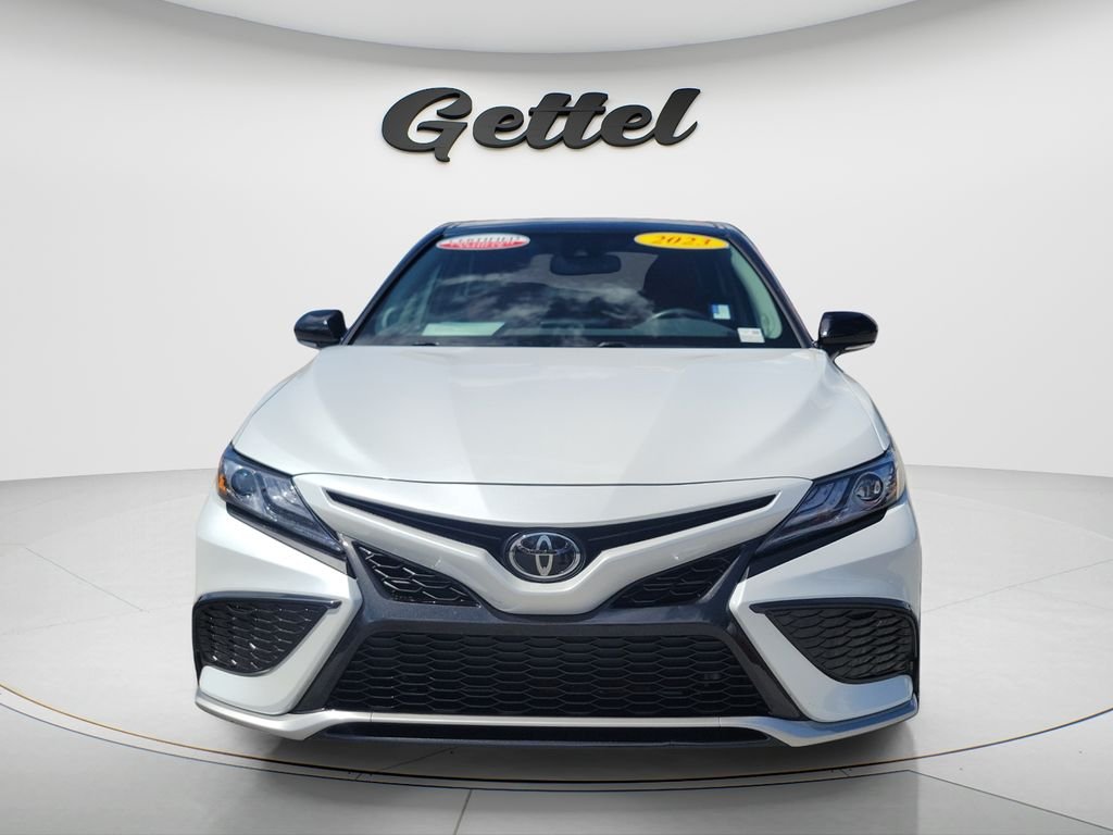 Certified Used 2023 Beige Toyota XSE image 2