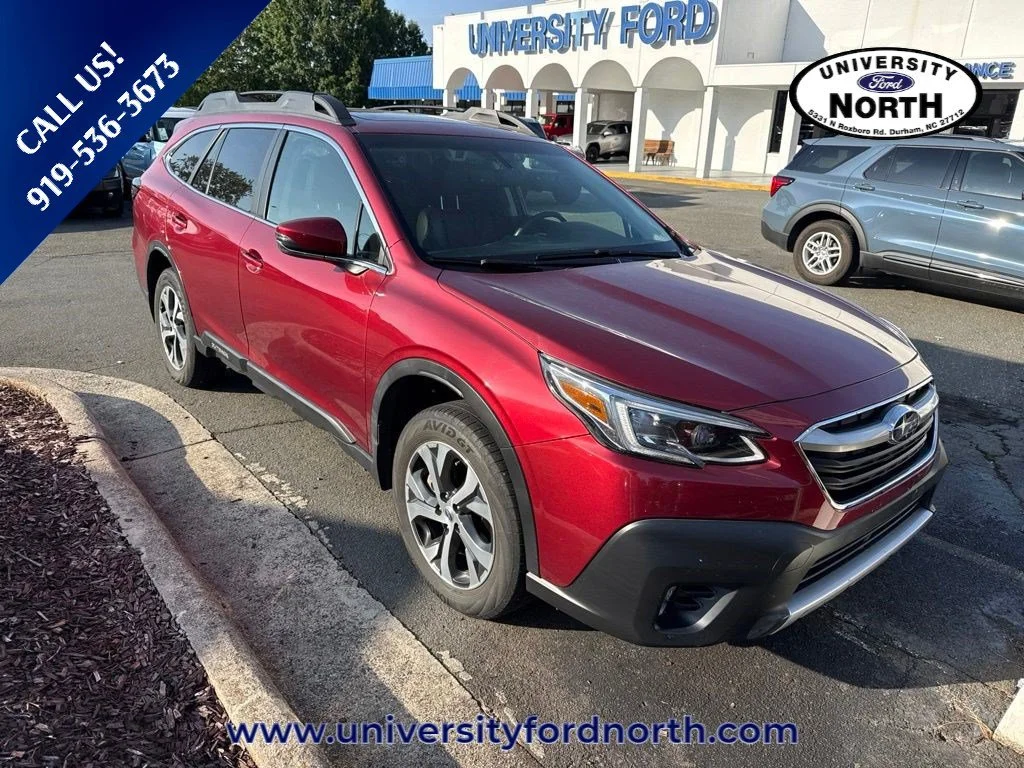 Used 2022 Crimson Red Pearl Subaru Limited image 1