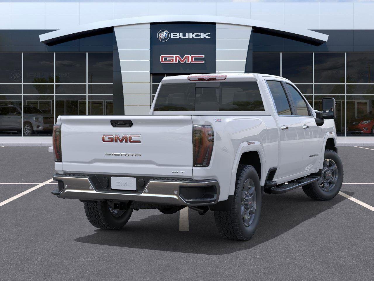 New 2026 Glacier White Tricoat GMC SLT image 4