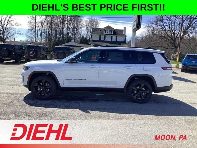 New 2026 Bright White Clear-Coat Exterior Paint Jeep Limited image 4
