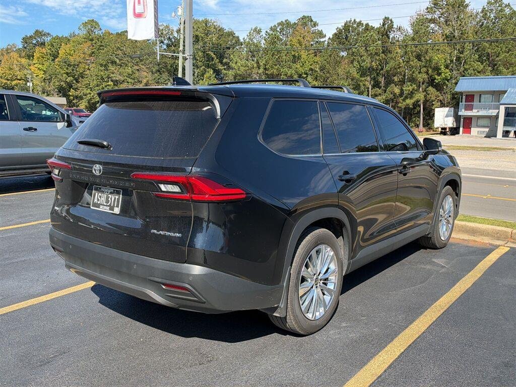 Used 2024 Midnight Black Metallic Toyota Platinum image 4