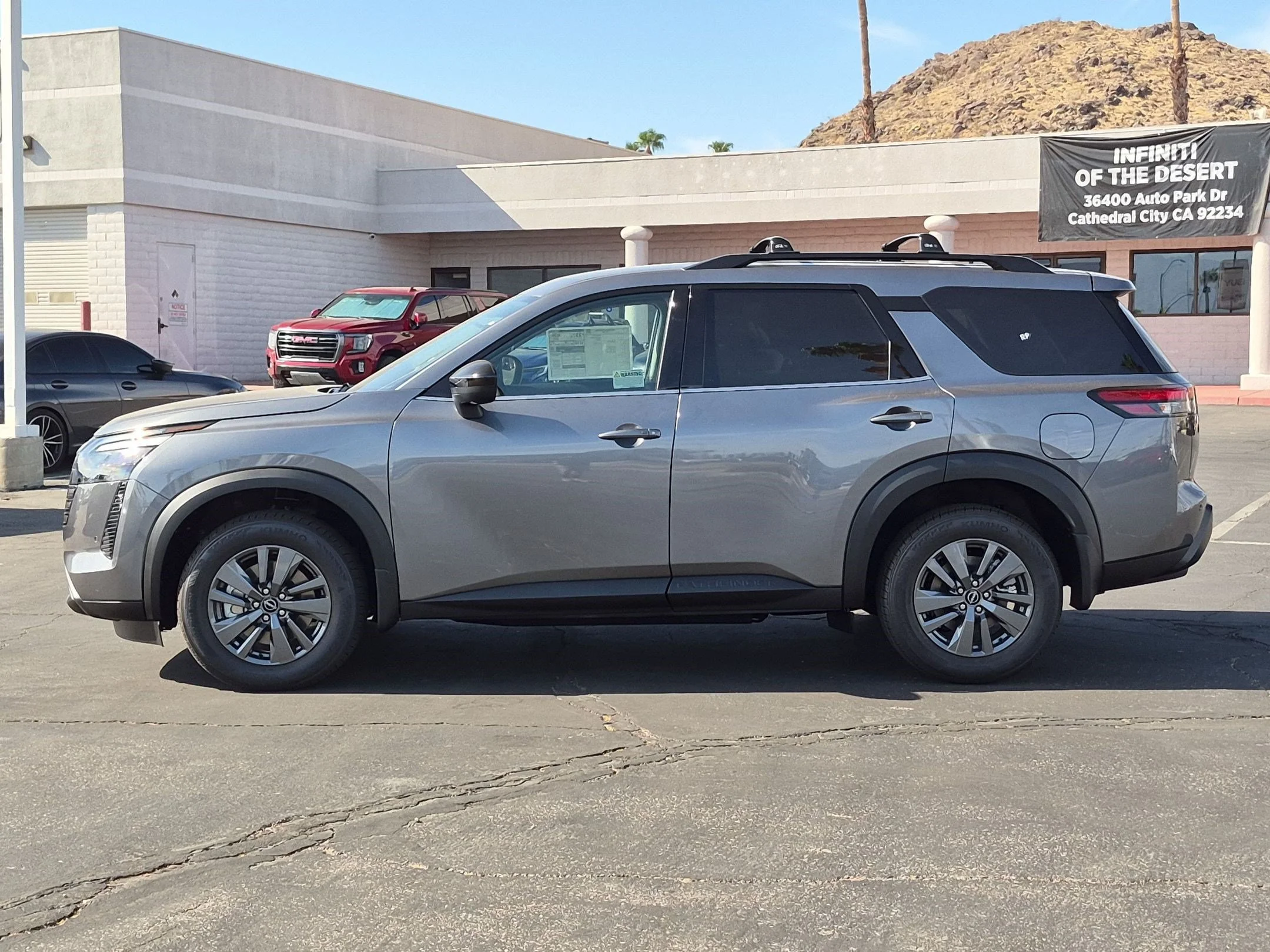 New 2026 Gun Metallic Nissan SV image 3