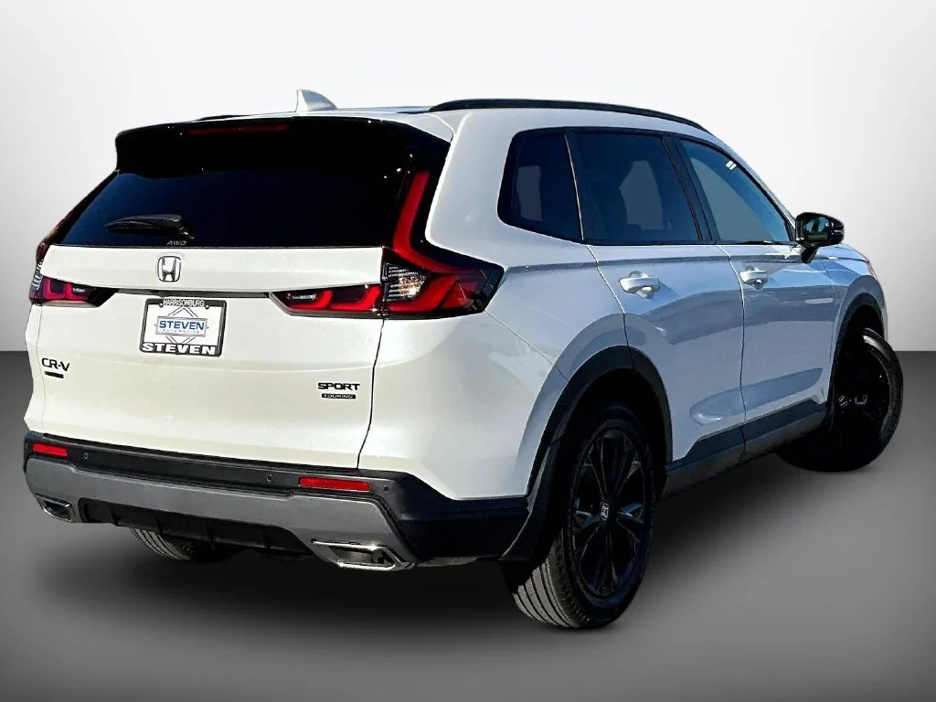 New 2027 Platinum White Pearl Honda Sport Touring Hybrid AWD image 6
