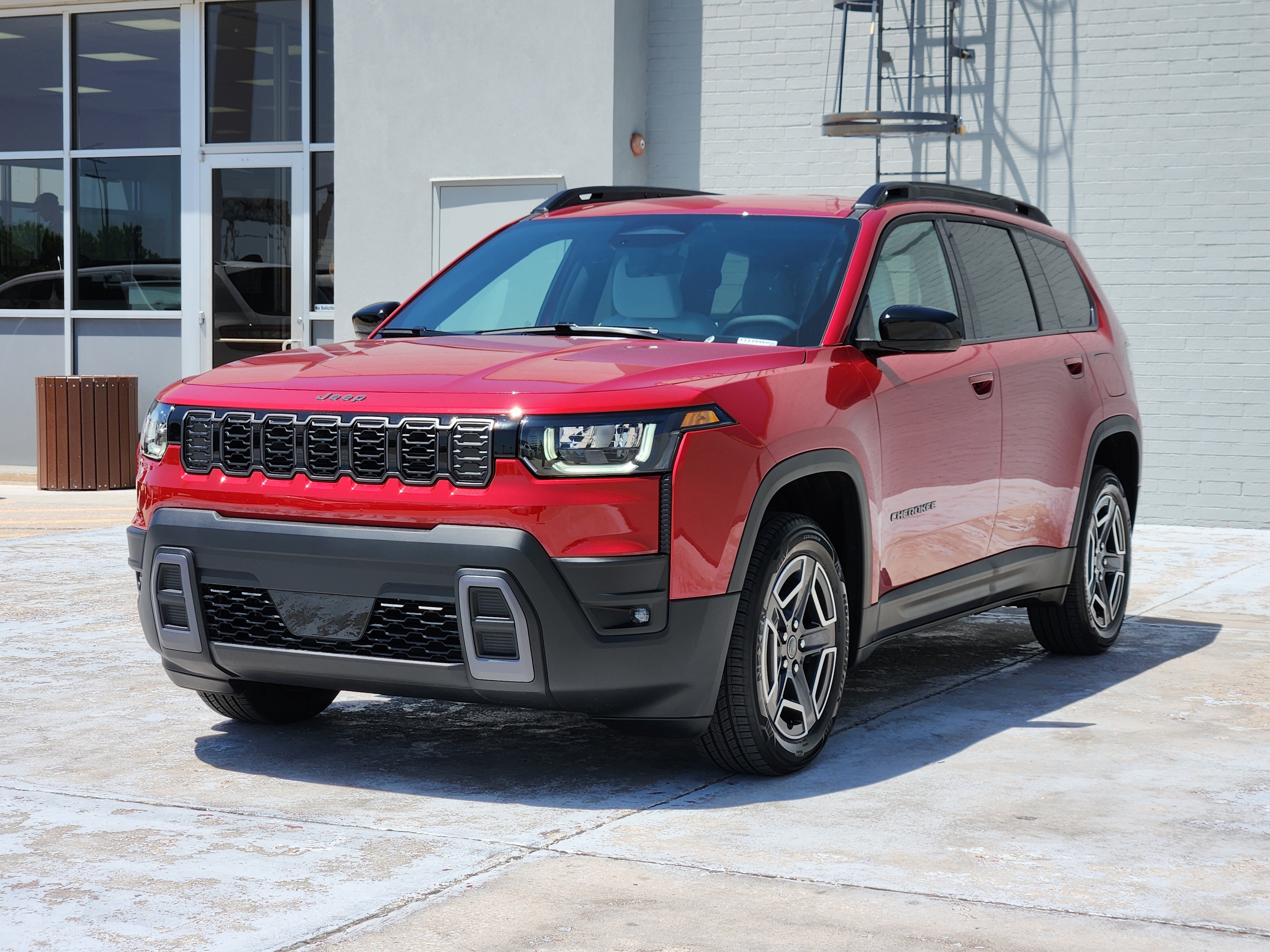 New 2026 Red Hot Pearl-Coat Exterior Paint Jeep Laredo image 2