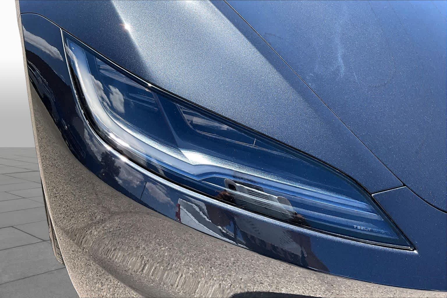 Used 2025 Pearl White Multi-Coat Tesla Long Range image 26