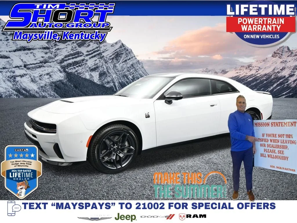 New 2026 White Dodge Scat Pack Plus image 1