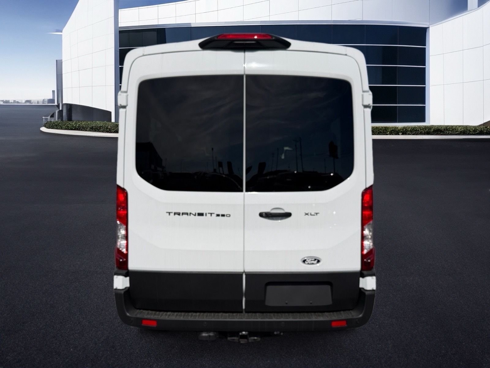 New 2026 Oxford White Ford Passenger Van XLT image 5