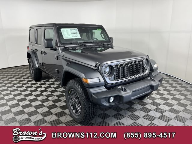 New 2026 Granite Crystal Metallic Clear-Coat Exterior Paint Jeep Sport S image 1