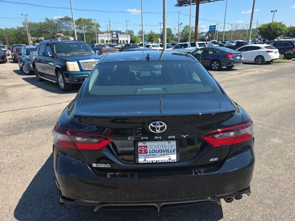 Certified Used 2024 Black Toyota SE image 6