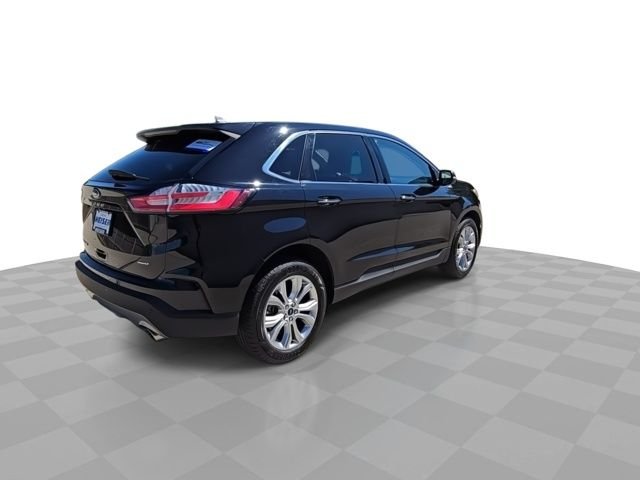Used 2021 Black Ford Titanium image 8