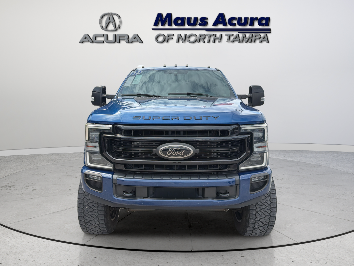 Used 2022 Blue Ford Lariat image 4