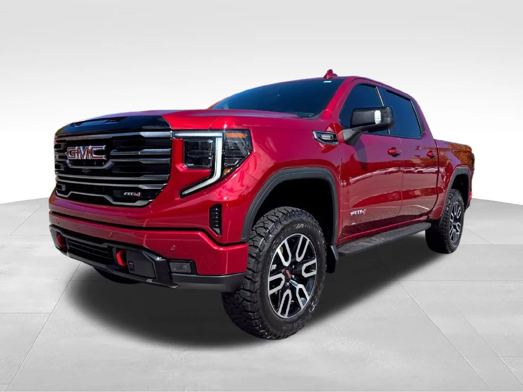 Used 2025 Volcanic Red Tintcoat GMC AT4 image 37