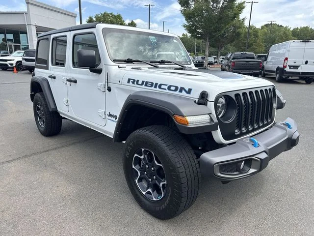 Used 2022 White Jeep Unlimited Rubicon 4xe image 15