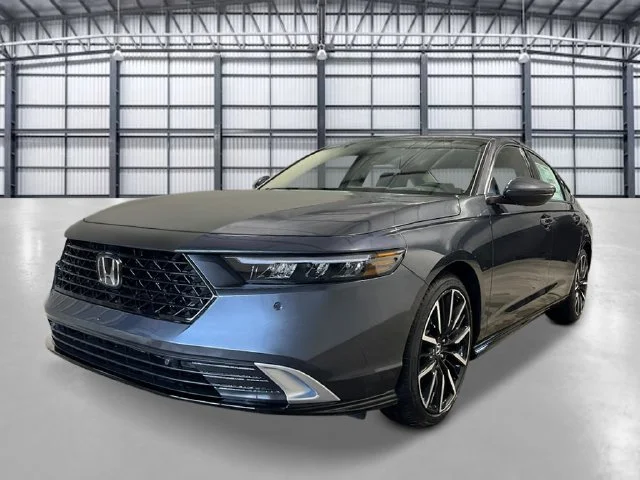 New 2026 Meteorite Gray Metallic Honda Touring Hybrid image 1