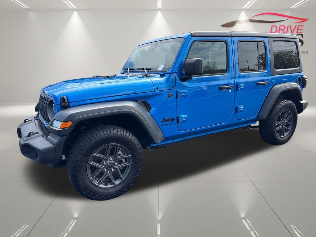 Used 2024 Blue Jeep Sport S image 4