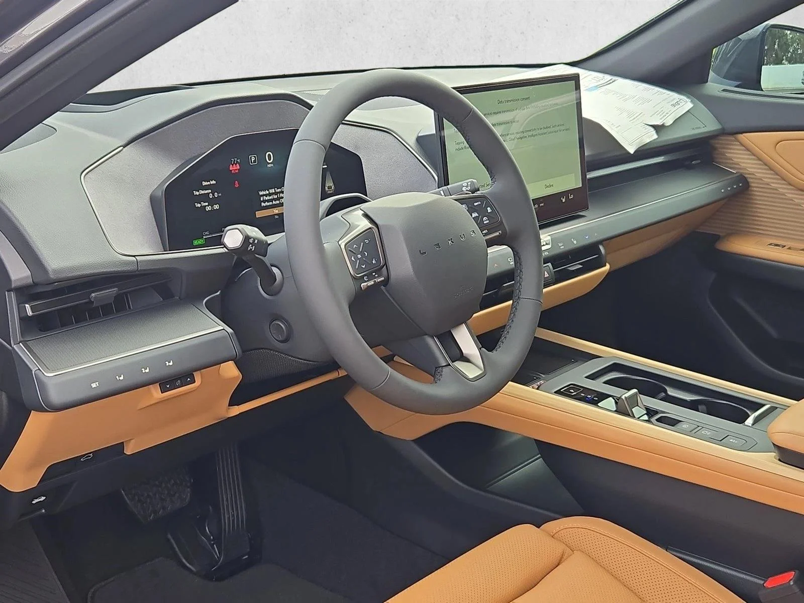 New 2026 Cloudburst Gray Lexus ES 350e LUXURY image 3