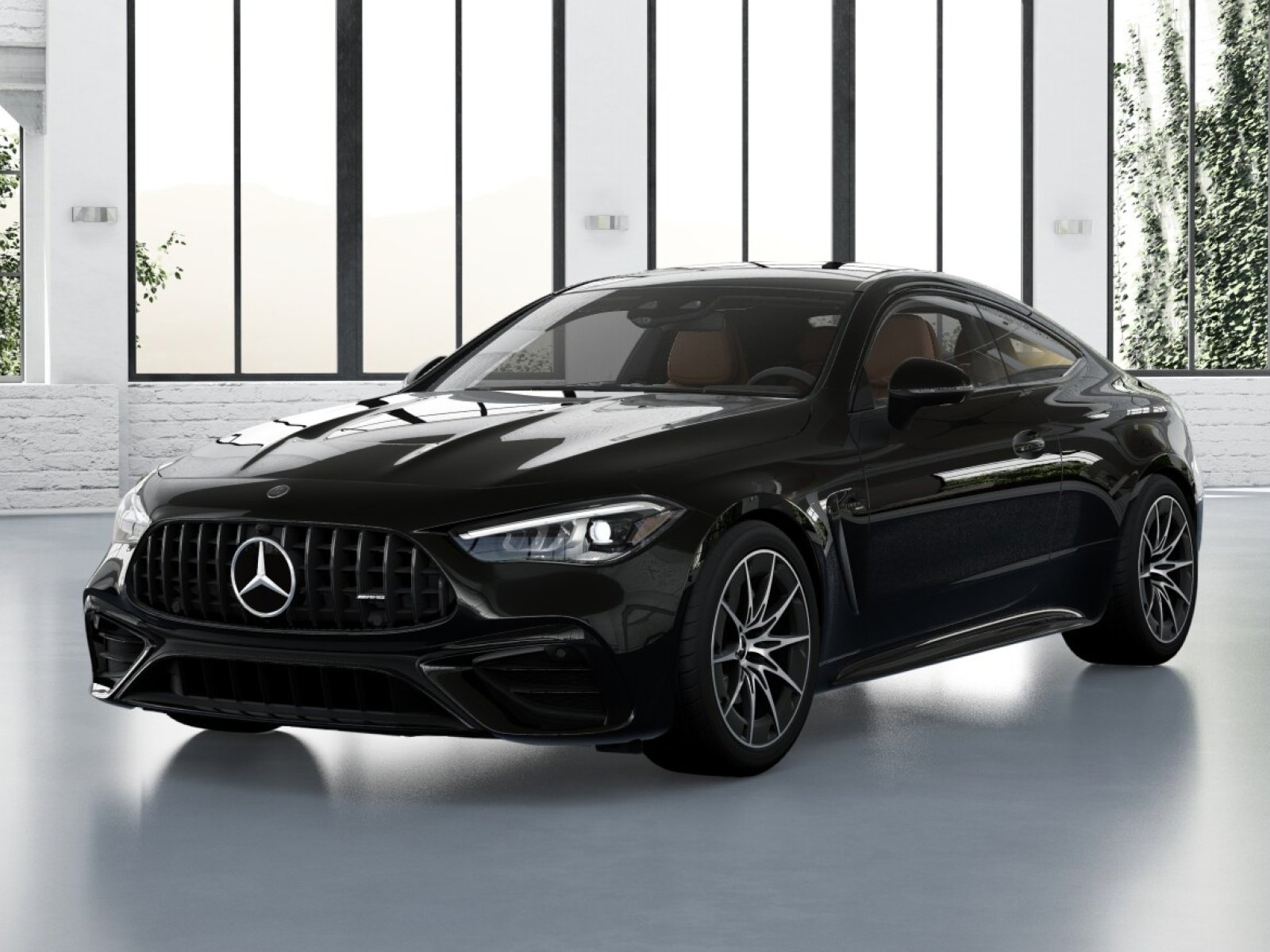 New 2027 Obsidian Black Metallic Mercedes-Benz AMG® CLE 53 4MATIC+ Coupe image 1